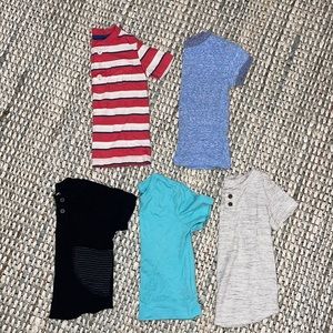 Toddler boys short sleeve shirts j.crew, old navy, Oshkosh’s cat & jack, size 2T